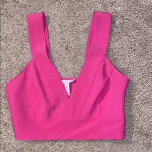 Nordstrom (Never Worn Before!) Pink Crop Top